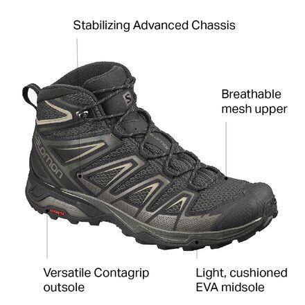 Salomon - X Ultra Mid 3 Aero Hiking Boot - Men's