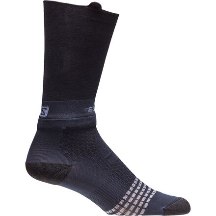 Salomon - NSO Pro Leg-Up Running Sock - Ebony/Black