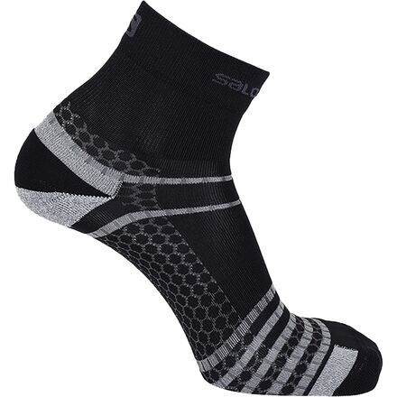 Salomon - NSO Pro Short Running Sock - Black/Ebony