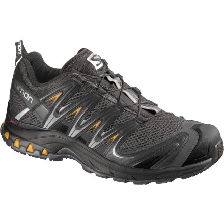 Salomon Men's XA PRO 3D GORE-TEX Trail Running Shoes for Men,  Black / Black / Magnet, 7