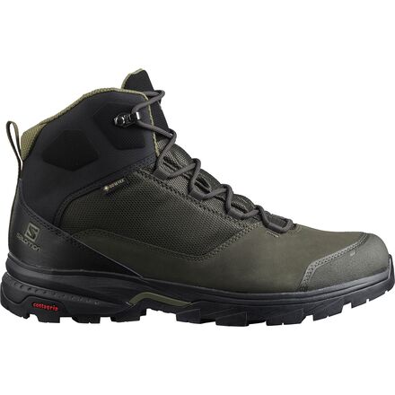 Salomon - Outward GTX Backpacking Boot - Men's - Peat/Black/Burnt Olive