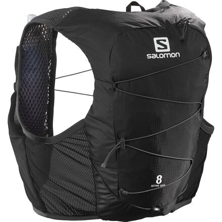 Salomon - Active Skin 8L Set Vest - Black/Ebony