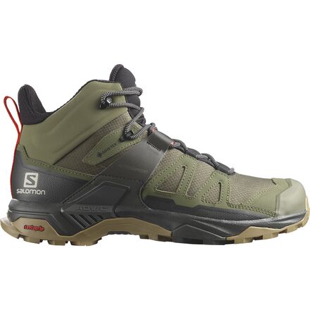 Salomon - X Ultra 4 Mid GTX Hiking Shoe - Men's - Deep Lichen Green/Peat/Kelp