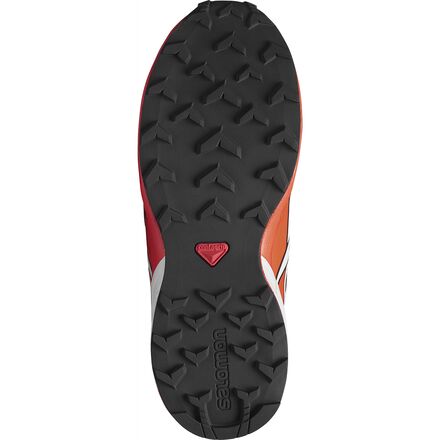Salomon - Speedcross CS Waterproof Hiking Shoe - Kids' - Black/Lunar Rock/Cherry Tomato