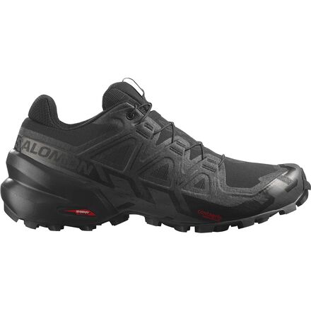 Salomon - Speedcross 6 Trail Running Shoe - Women's - Black/Black/Magnet
