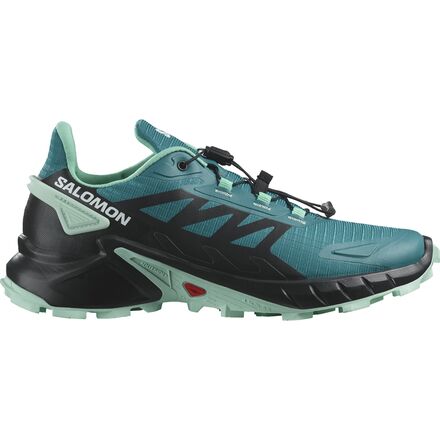 Salomon - Supercross 4 Trail Running Shoe - Women's - Harbor Blue Black Yucca