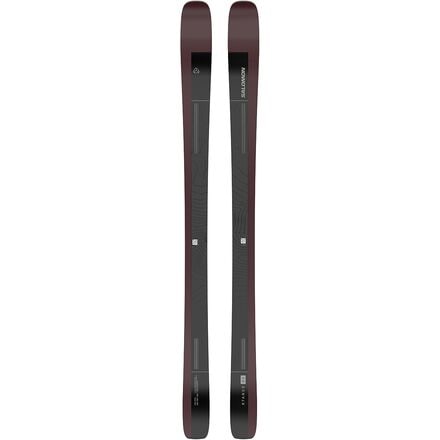 Salomon - Stance 90 Ski - 2023 - Black/Burgundy Metallic