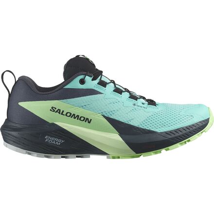 Salomon - Sense Ride 5 GTX Trail Running Shoe - Women's - Blue Radiance/Green Ash/India Ink