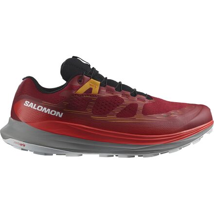 Salomon - Ultra Glide 2 GTX Trail Running Shoe - Men's - Biking Red Frost Gray Turmeric