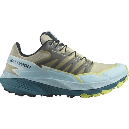 Salomon - Thundercross Trail Running Shoe - Women's - Alfalfa/Tanager Turquoise/Sunny Lime