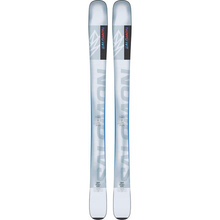 Salomon - QST Blank Team Skis - 2024 - Kids' - Ill Blue/Pastel Blue/Poppy Red