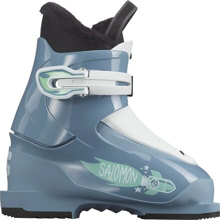 Salomon - T1 Boot - Kids' - Copen Blue/White/Spearmint
