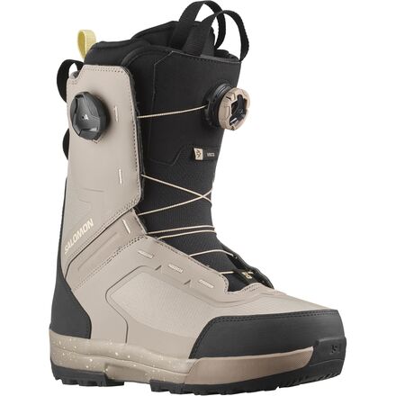 Salomon - Vista Dual Boa Snowboard Boot - 2024 - Women's - Vintage Khaki/Black/Tender Yellow
