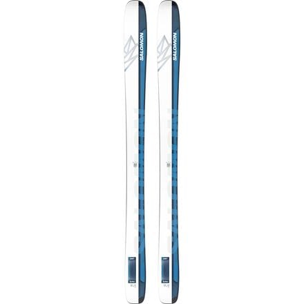 Salomon - QST Echo 106 Ski + Skins - 2024 - White/Race Blue/Process Blue