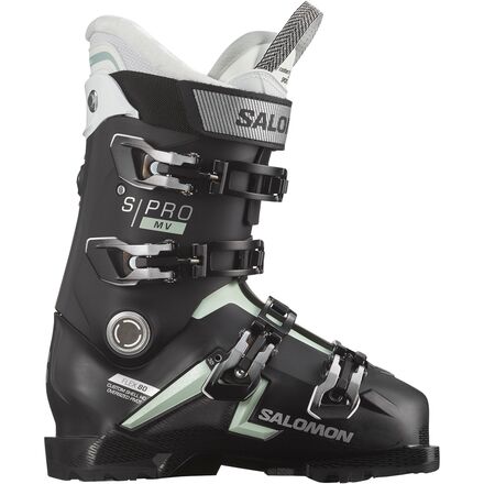 Salomon - S/Pro MV 80 CS GW Ski Boot - 2024 - Women's - Black/White Moss/Silver Metallic