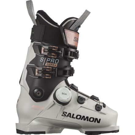 Salomon - S/Pro Supra Boa 105 GW Ski Boot - 2024 - Women's - Grey Aurora/Black/Pink Gold