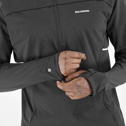 Salomon - Sense Aero Hybrid 1/2-Zip Hooded Jacket - Men's