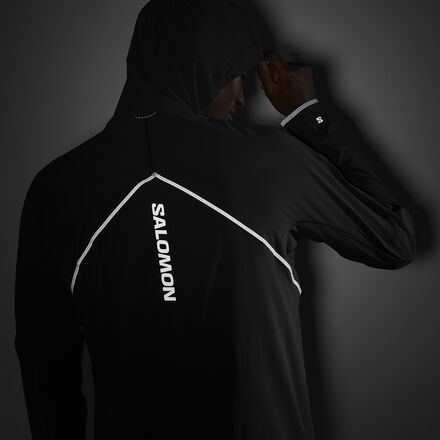 Salomon - Sense Aero Hybrid 1/2-Zip Hooded Jacket - Men's