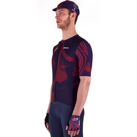 Santini - TDF 2023 Official Bordeaux Jersey - Men's - Print