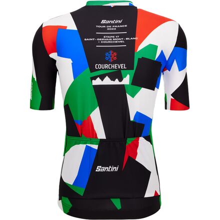 Santini - TDF 2023 Official Mont Blanc Courchevel Jersey - Men's
