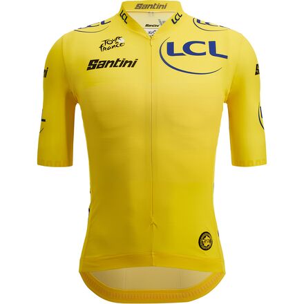 Santini - TDF 2023 Official Overall Leader Jersey - Men's - Giallo