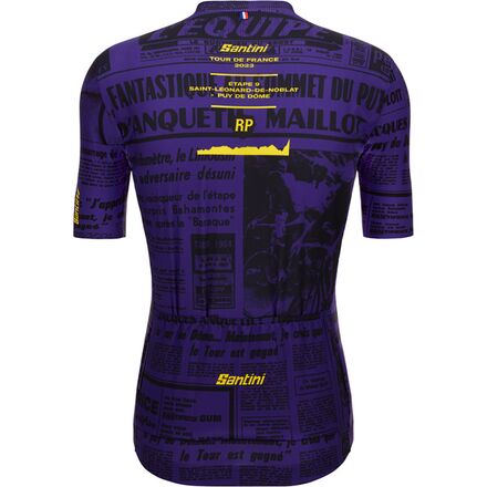 Santini - TDF 2023 Official Puy de Dome Jersey - Men's