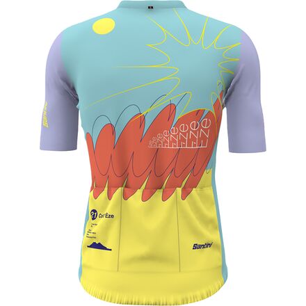 Santini - TDF Official Nice Cycling Jersey - Men's
