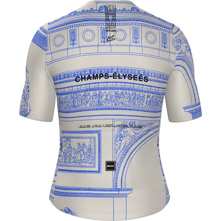 Santini - Tdf Arrivee Arc De Triomphe Jersey - Men's