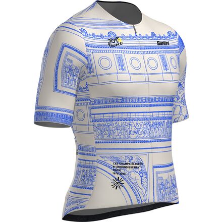 Santini - Tdf Arrivee Arc De Triomphe Jersey - Men's