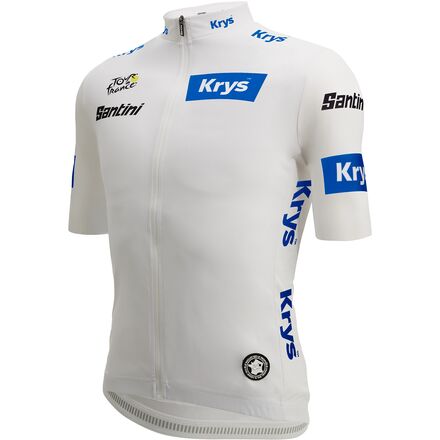 Santini - Tour de France Fan Line White Jersey - Men's