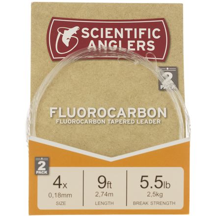 Scientific Anglers - Flourocarbon Leader - 2-Pack - Clear