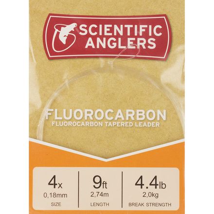 Scientific Anglers - Premium 9ft Fluorocarbon Leader - Single Pack