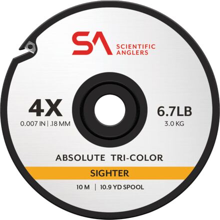 Scientific Anglers - Absolute Sighter - White/Orange/Green