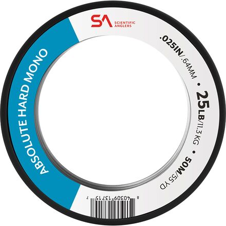 Scientific Anglers - Absolute Hard Mono Tippet - 50m - Clear