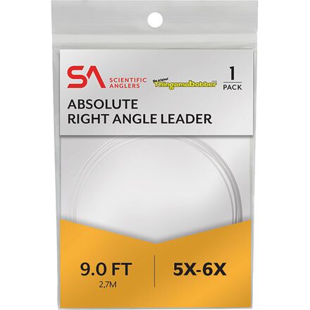 Scientific Anglers - Absolute Right-Angle 11ft Leader - Clear