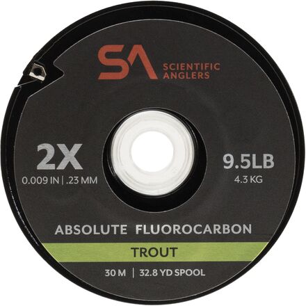 Scientific Anglers - Absolute Fluorocarbon Trout Tippet Assortment - Clear