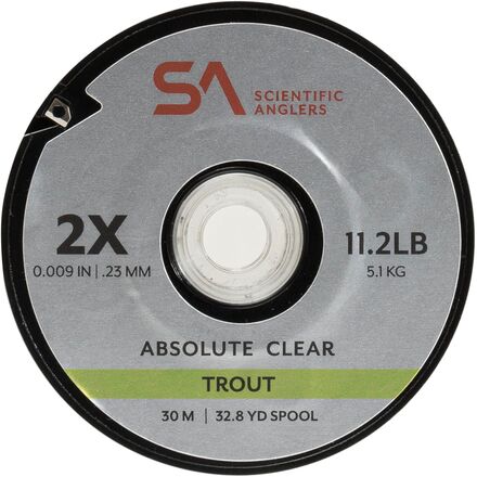 Scientific Anglers - Absolute Trout Clear Tippet Assortment - Clear
