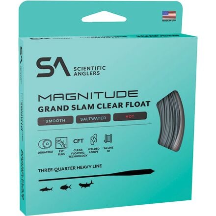 Scientific Anglers - Magnitude Smooth Grand Slam Full Clear Float Line - Clear
