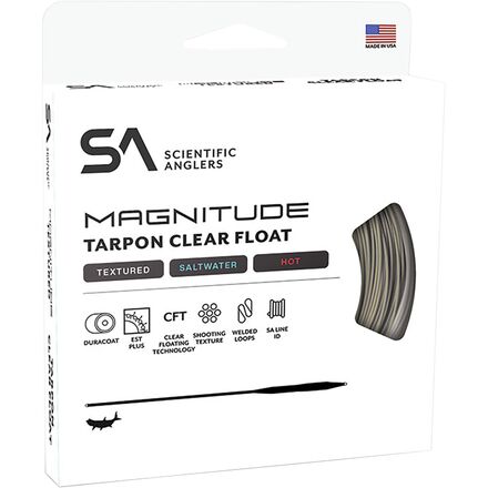 Scientific Anglers - Magnitude Textured Tarpon Full Clear Float Line - Clear
