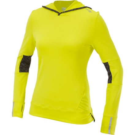 Saucony - Ruched Hooded Shirt - Long-Sleeve - Women's