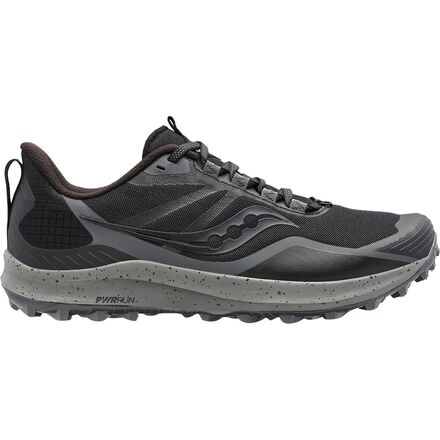 Saucony - Peregrine 12 Trail Running Shoe - Men's - Black/Charcoal
