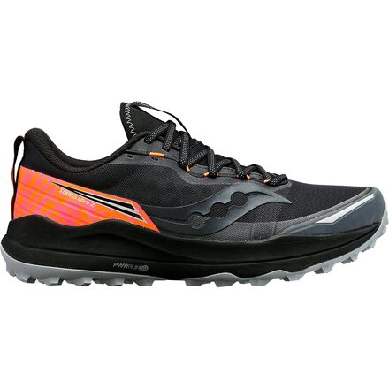 Saucony - Xodus Ultra 2 Trail Running Shoe - Men's - Black/Vizi Orange