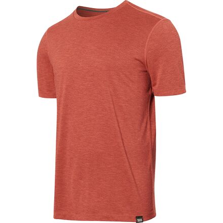 SAXX - All Day Aerator T-Shirt - Men's - Desert Red Heather