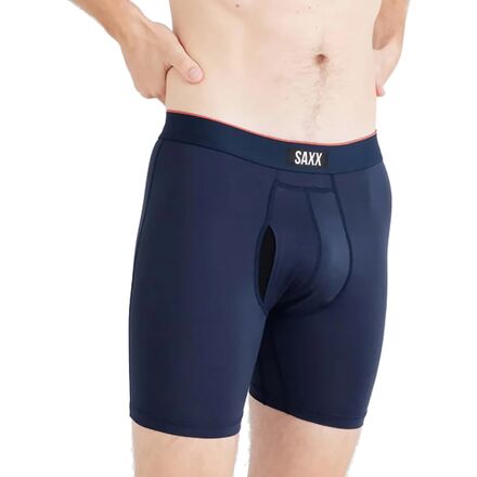 Multi-Sport Mesh Boxer Brief + Fly - Men's