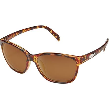 Suncloud Polarized Optics - Dawson Polarized Sunglasses - Women's - Tortoise/Polar Brown