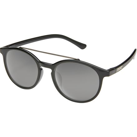 Suncloud Polarized Optics - Belmont Polarized Sunglasses - Women's - Black/Polar Gray