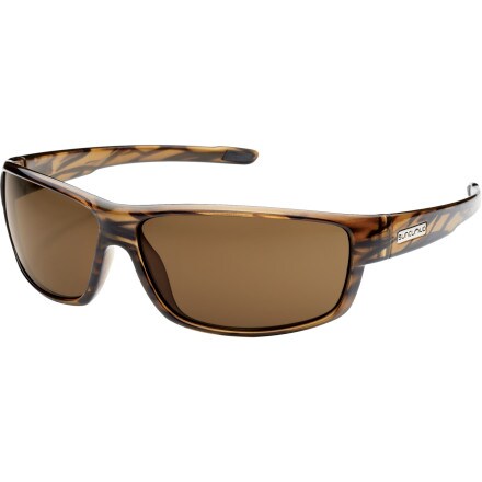 Suncloud Polarized Optics - Voucher Polarized Sunglasses - Men's - Brown Stripe/Brown
