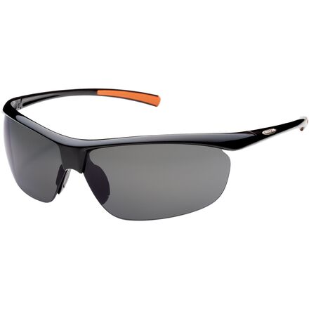 Suncloud Polarized Optics - Zephyr Polarized Sunglasses - Black/Polarized Gray