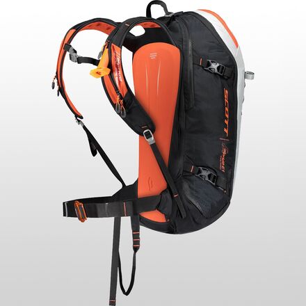 Scott - Backcountry Patrol AP 30L Airbag Backpack + E1 Alpride Kit - Black/Tangerine Orange