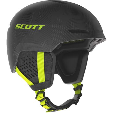 Scott - Track Plus Helmet - Dark Grey/Ultralime Yellow